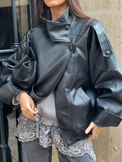 Jaqueta Couro Zara